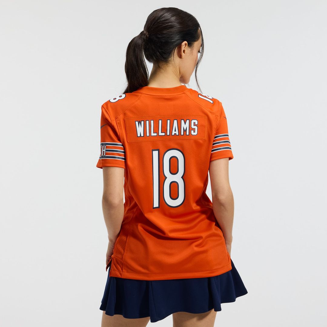 Caleb Williams Chicago Bears Women's Alternate Jersey - Orange
