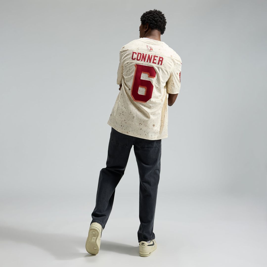 James Conner Arizona Cardinals Rivalries Collection Stitched Jersey - Natural