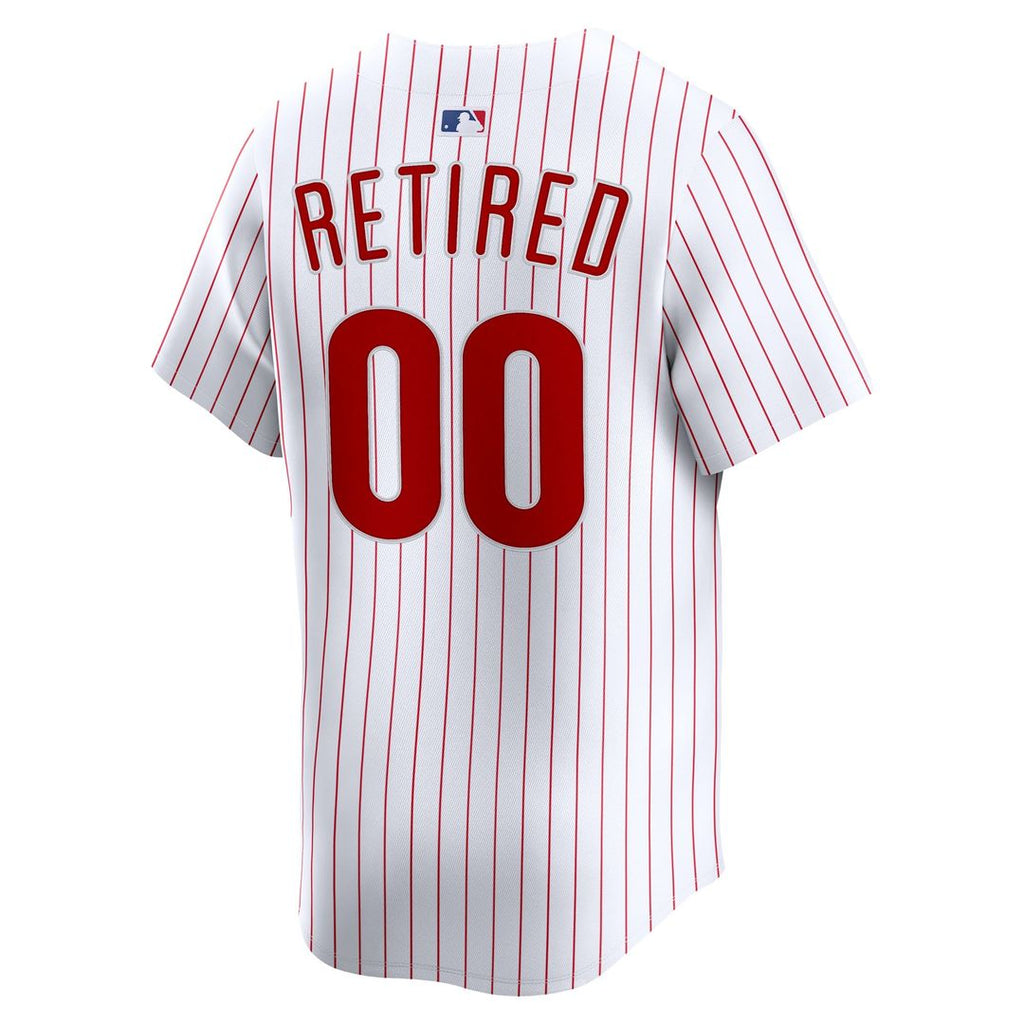 Philadelphia Phillies Home Limited Pick-A-Player Retired Roster Jersey - White