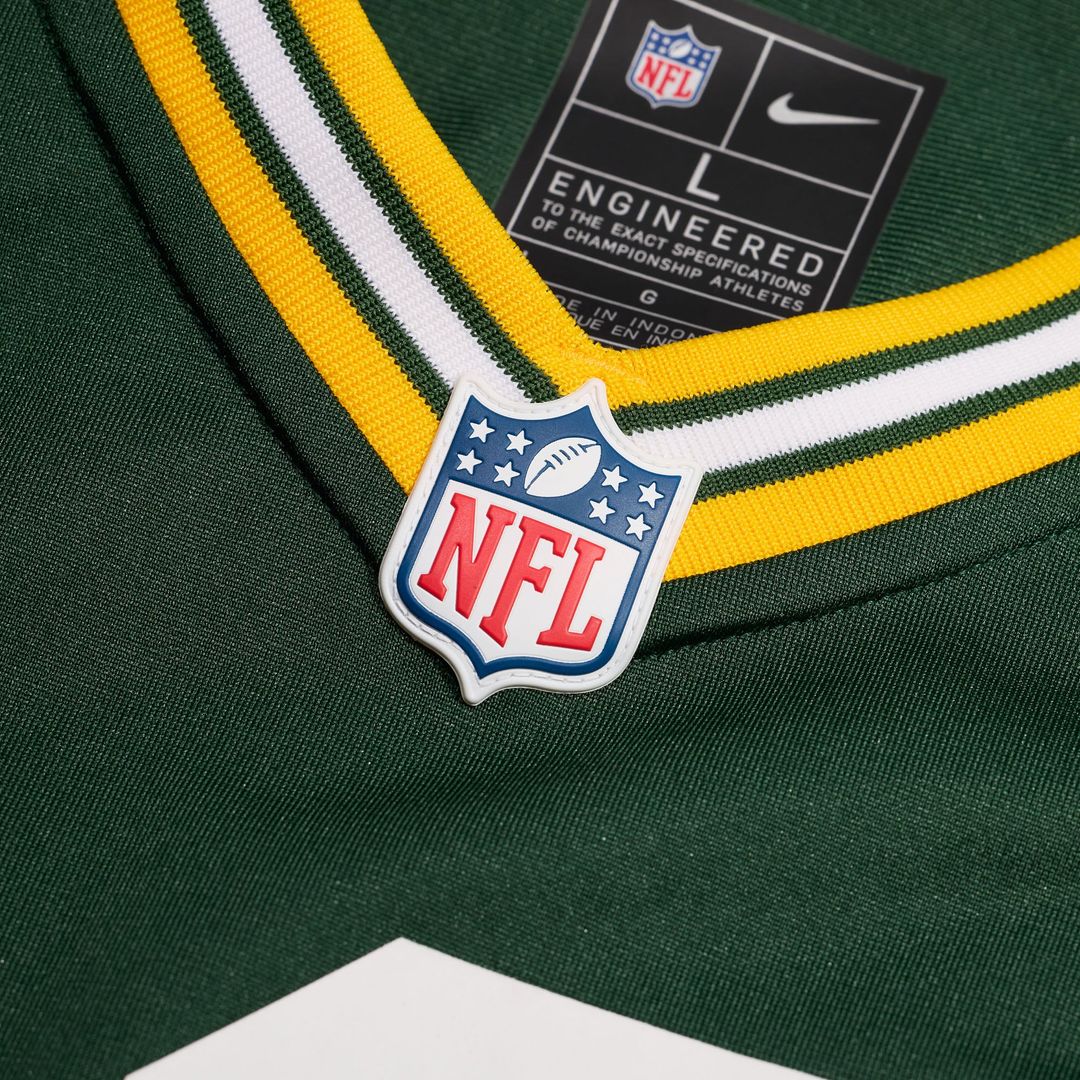Willie Davis Green Bay Packers Game Retired Player Jersey - Green