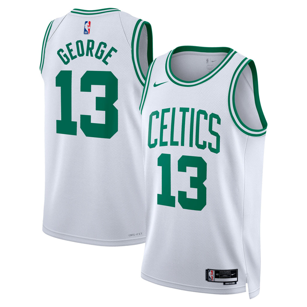 Boston Celtics Jersey - White - Paul George - Unisex