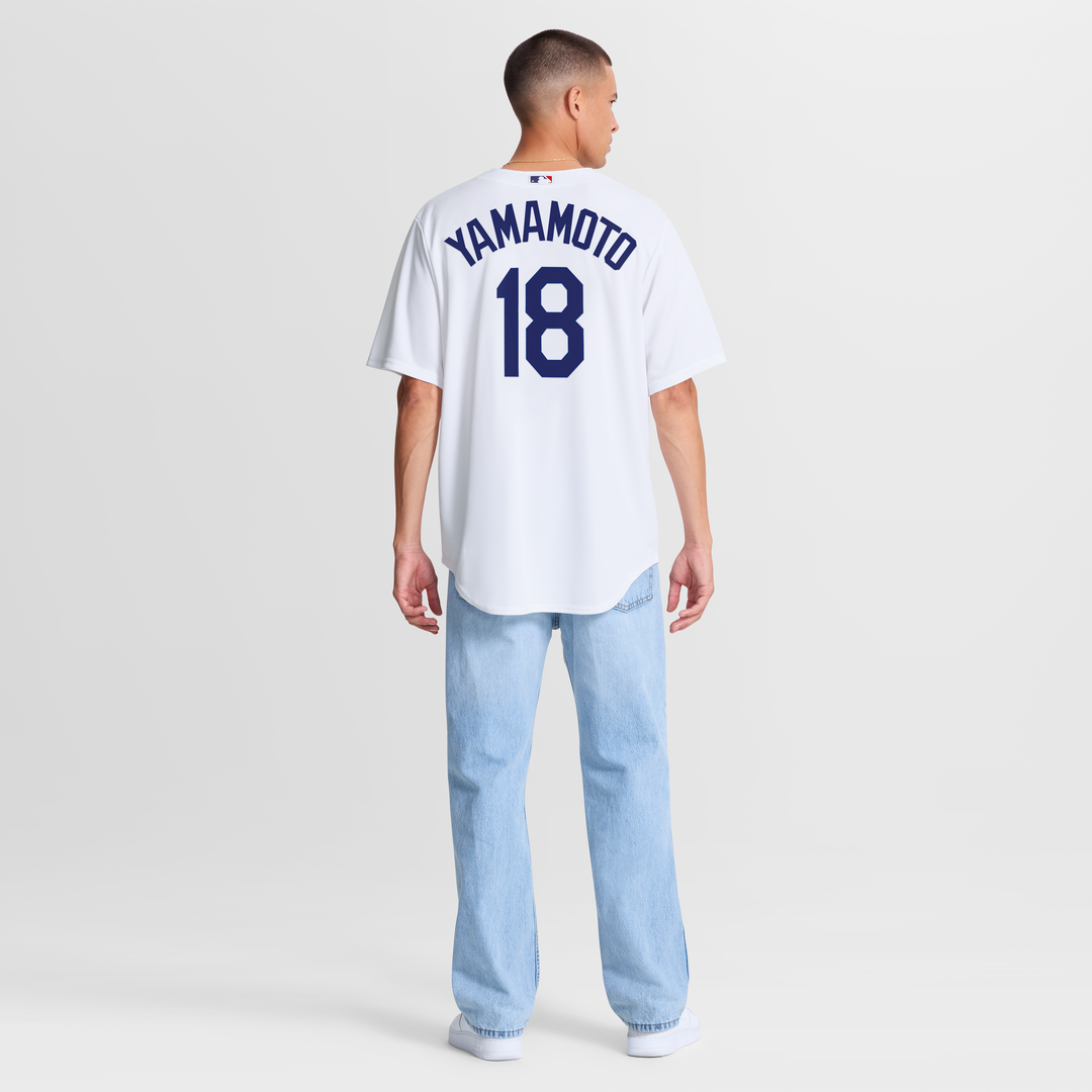 Yoshinobu Yamamoto Los Angeles Dodgers Home Jersey - White