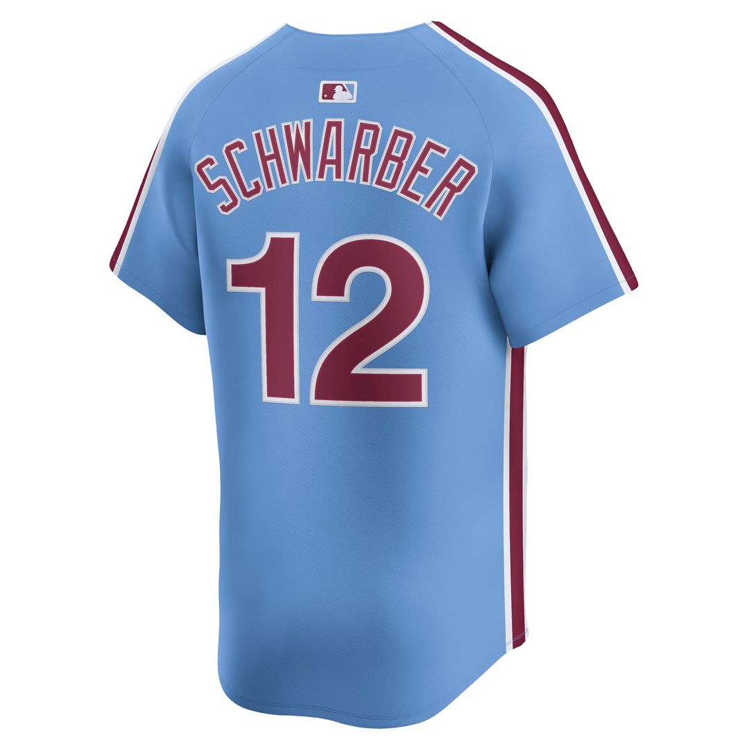 Kyle Schwarber Philadelphia Phillies Alternate Jersey - Light Blue