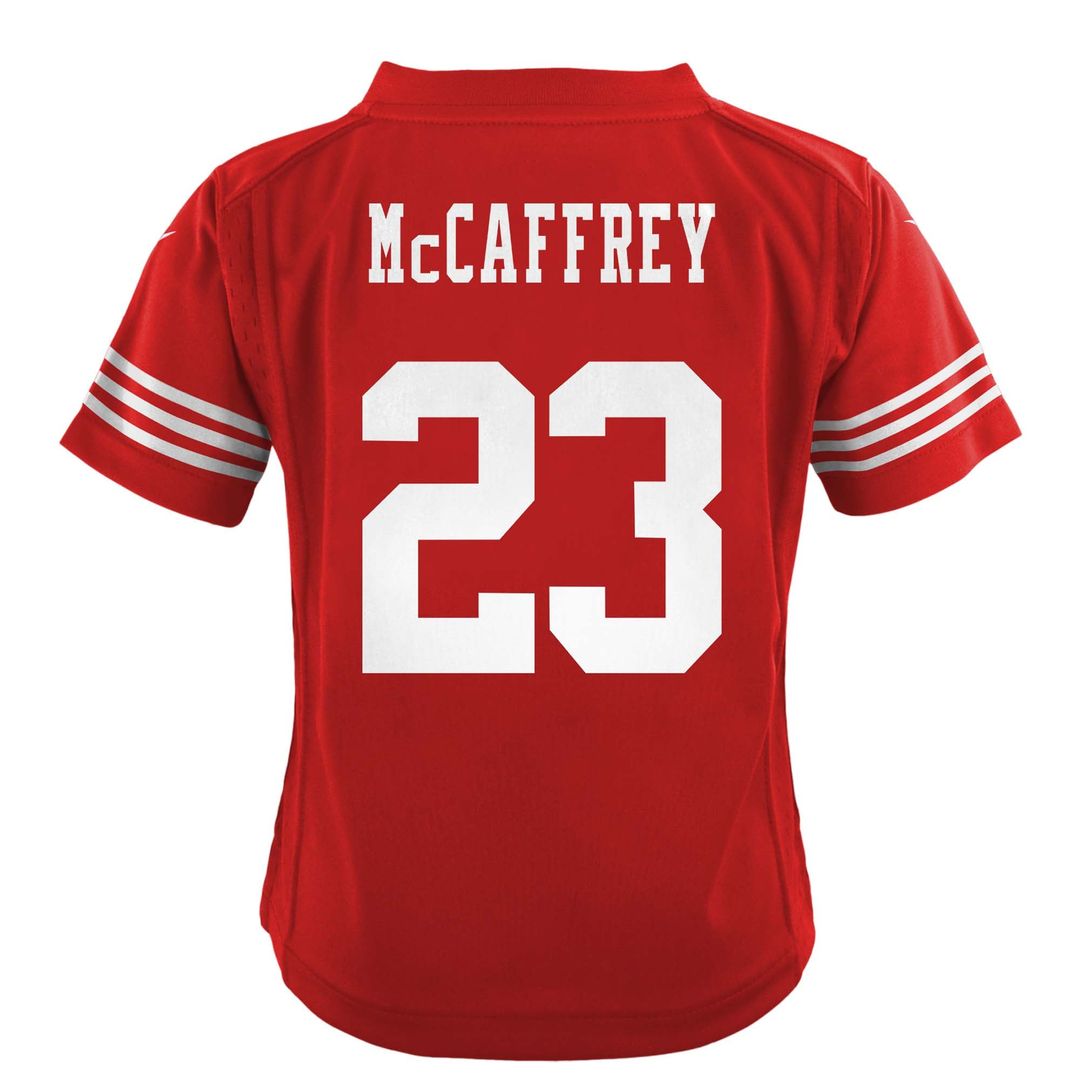 Christian McCaffrey San Francisco 49ers Preschool Player Jersey - Scarlet