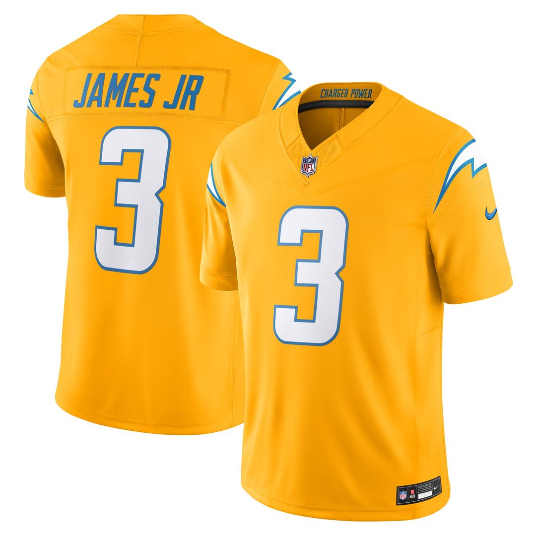 Derwin James Jr. Los Angeles Chargers Alternate Charger Power Jersey - Gold
