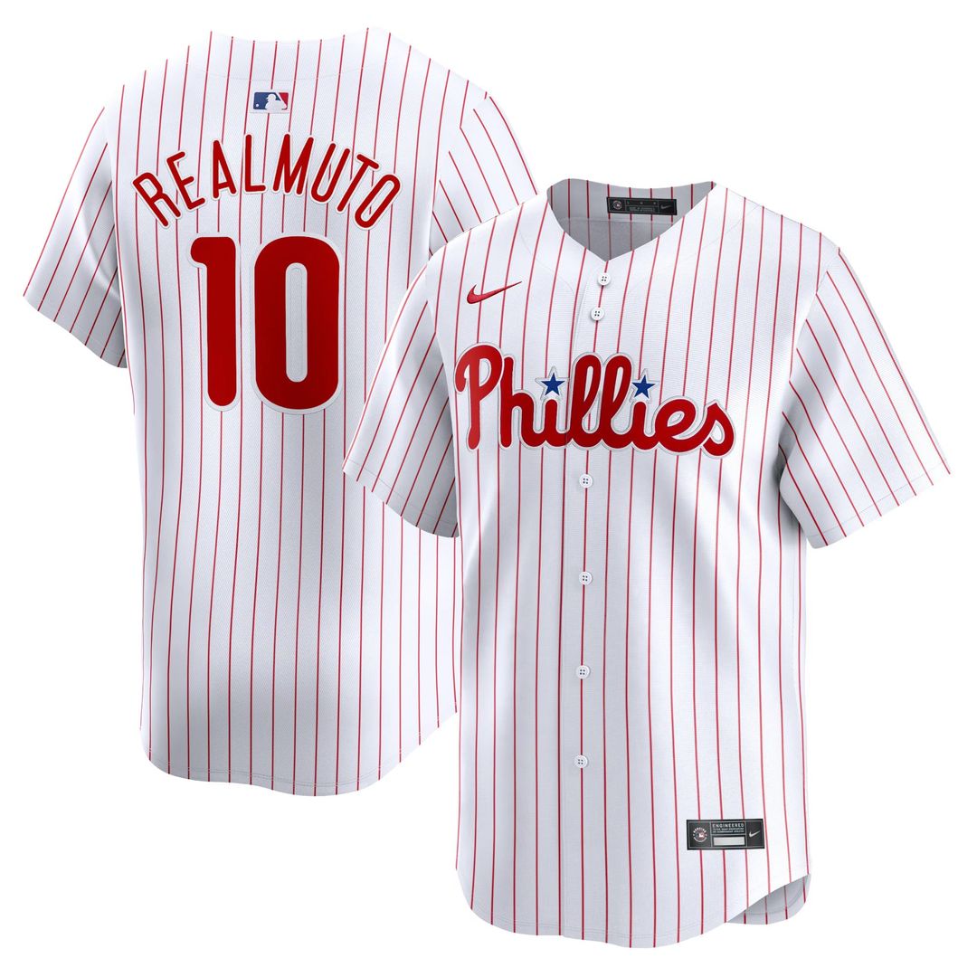 J.T. Realmuto Philadelphia Phillies Home Jersey - White