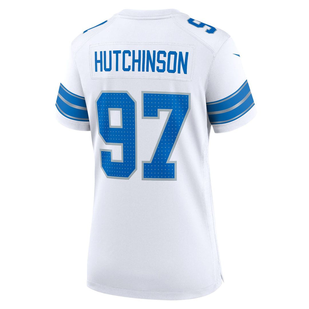 Aidan Hutchinson Detroit Lions Women's Jersey - White
