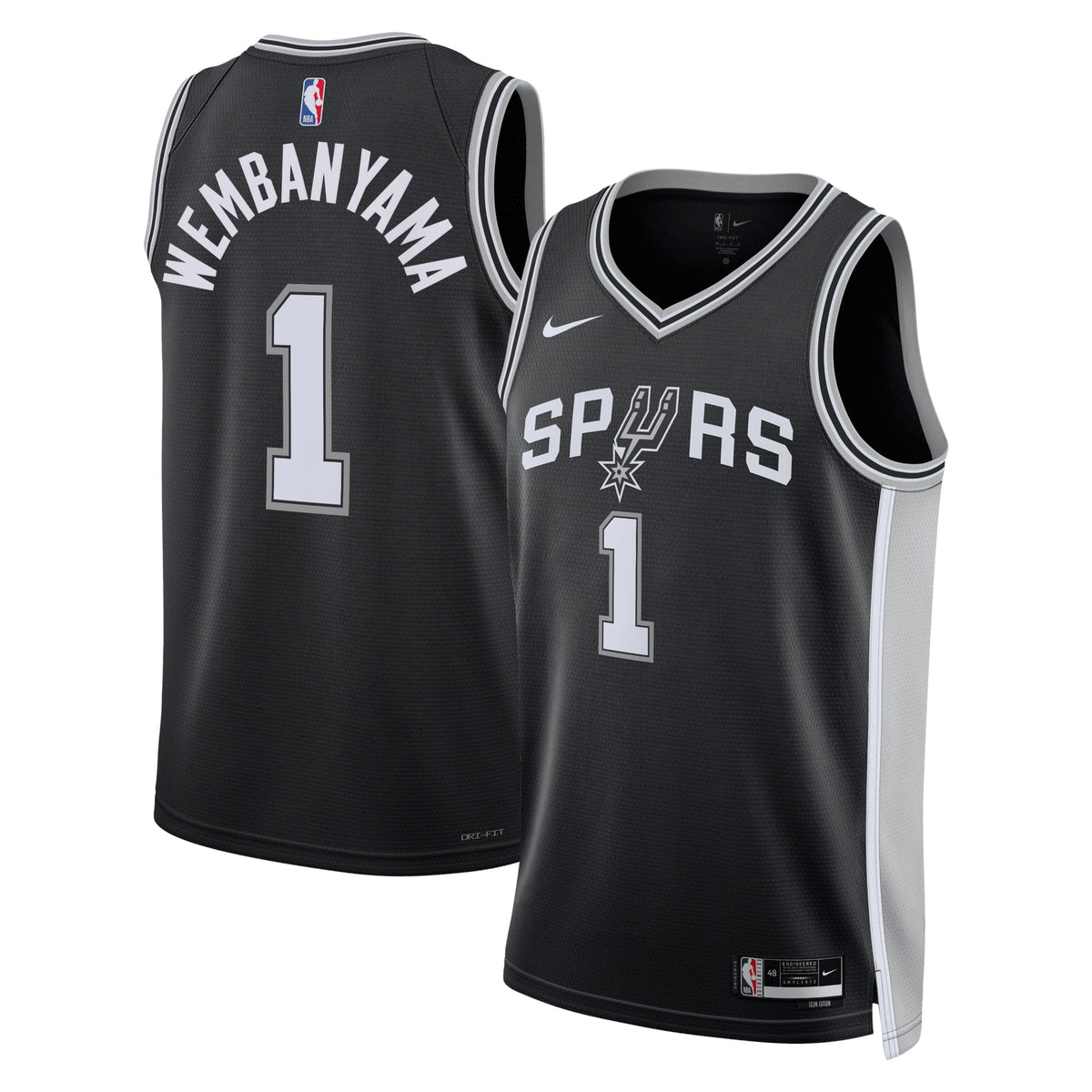 San Antonio Spurs Jersey - Victor Wembanyama - Mens