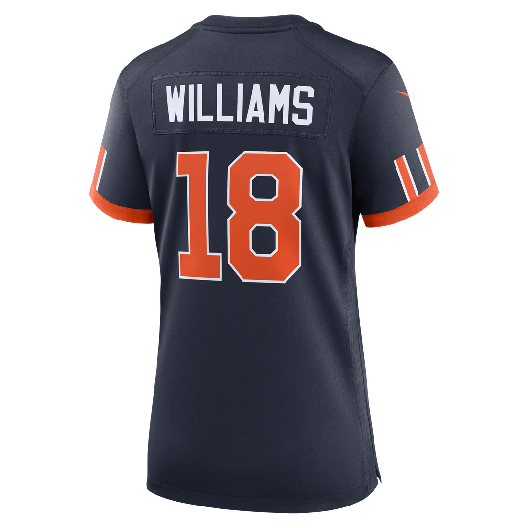 Caleb Williams Chicago Bears Women's 2026 Rivalries Collection Jersey - Navy