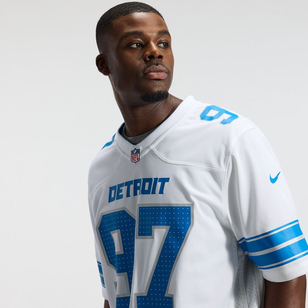 Aidan Hutchinson Detroit Lions Jersey - White