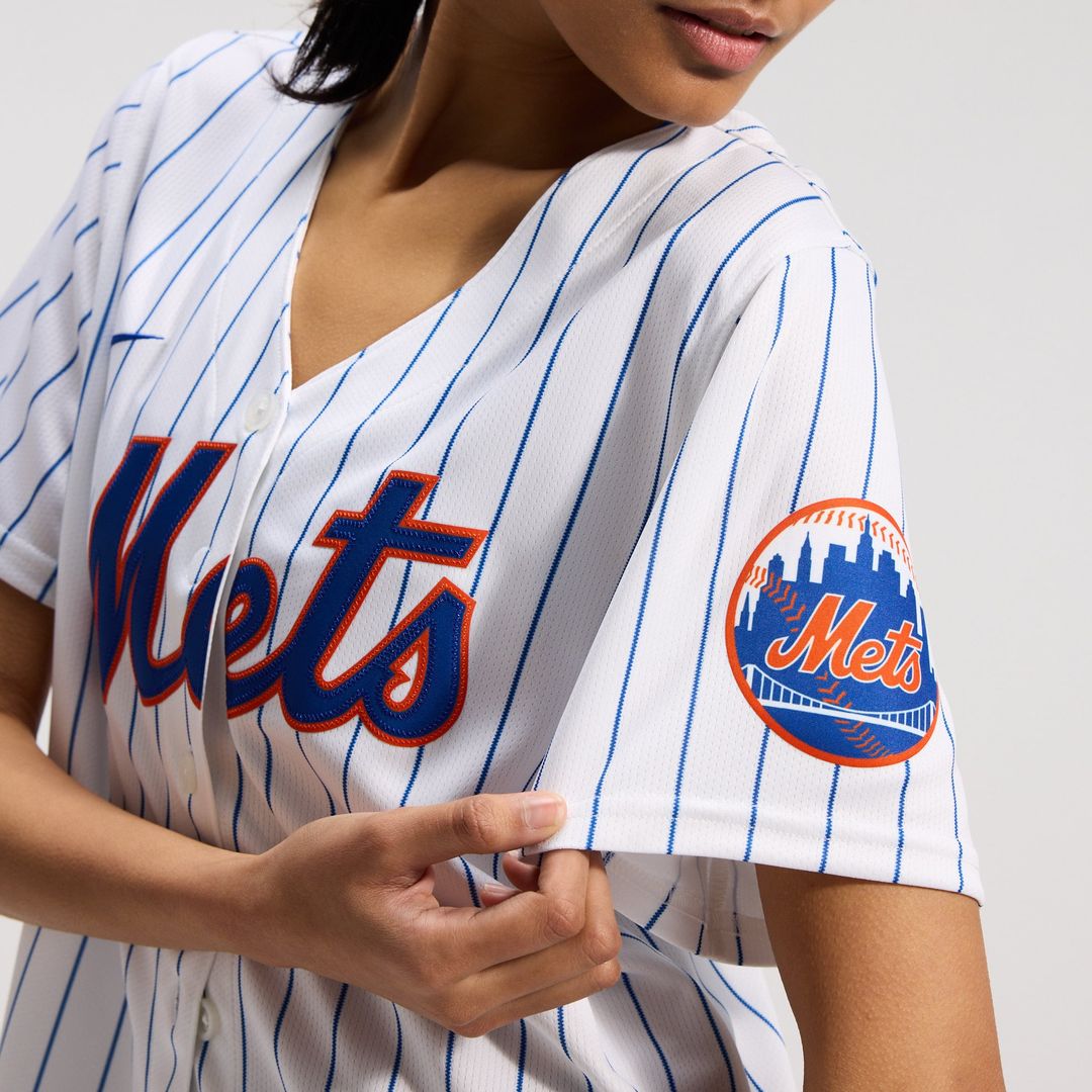 New York Mets Women's Home Jersey - White