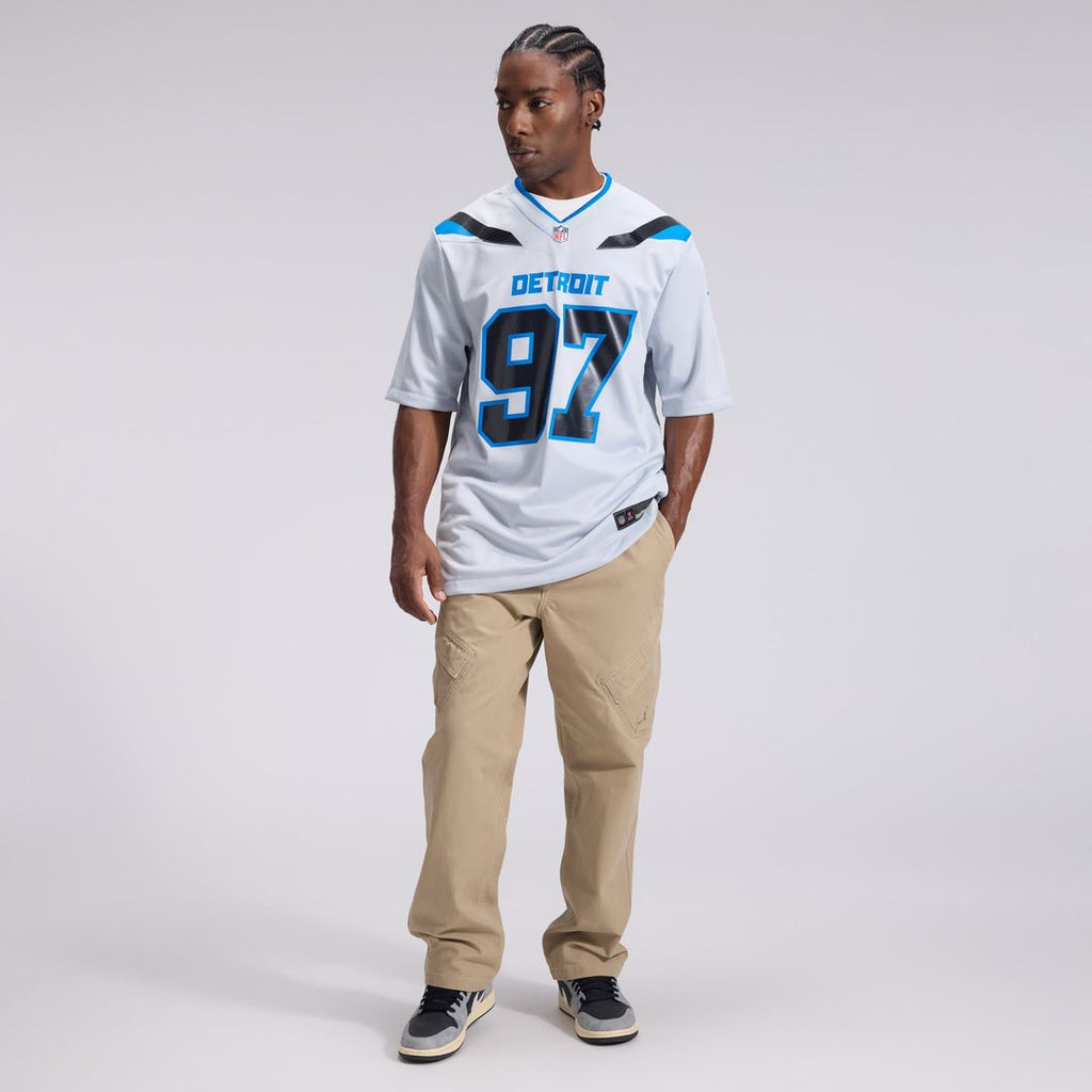 Aidan Hutchinson Detroit Lions 2026 Rivalries Collection Jersey - Silver
