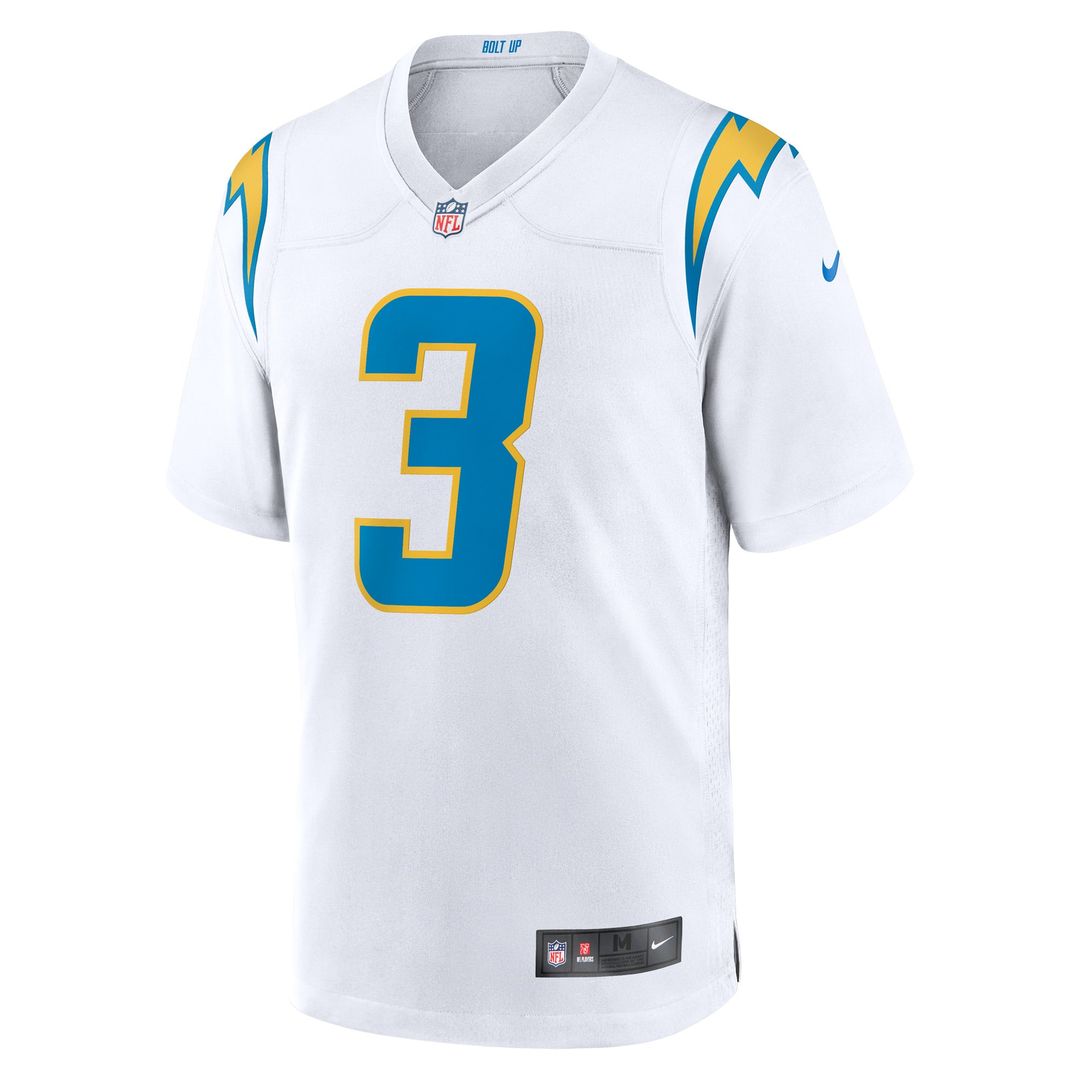Derwin James Jr. Los Angeles Chargers Jersey - White