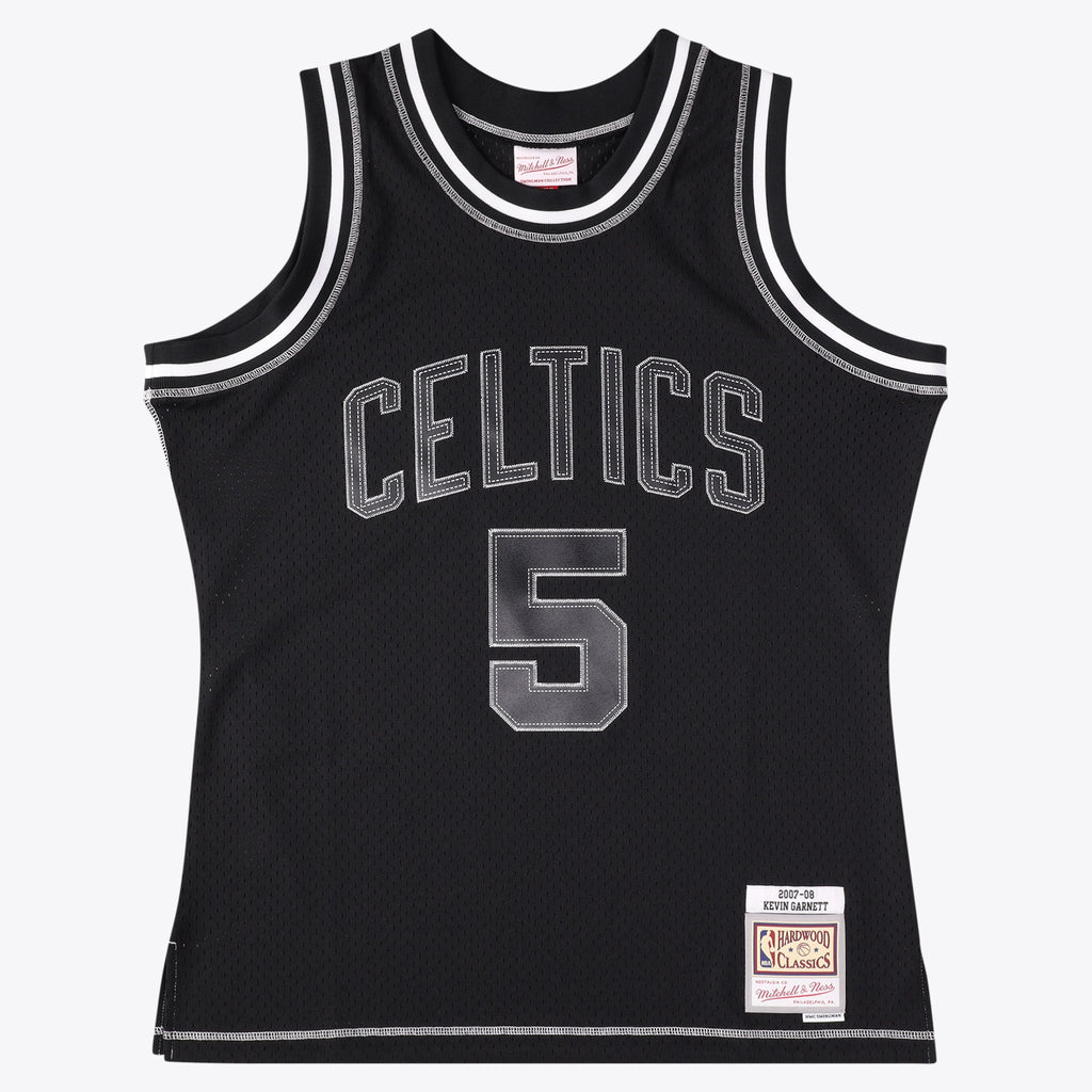Boston Celtics Kevin Garnett 2007 Contrast 2K Jersey - Black