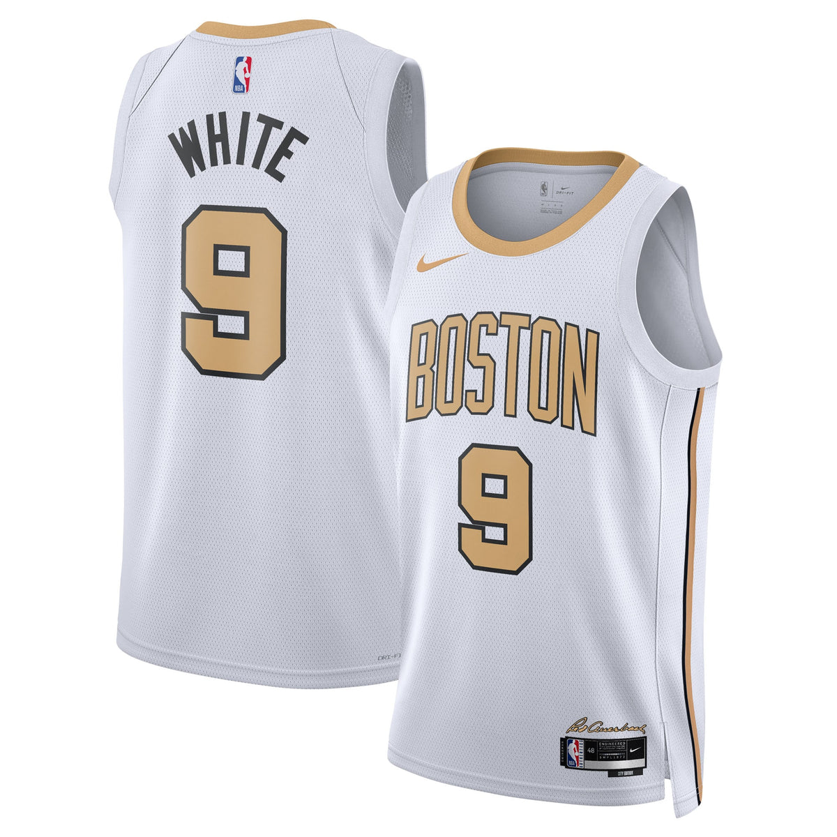 Boston Celtics 2025/26 Jersey - White - Derrick White - Unisex