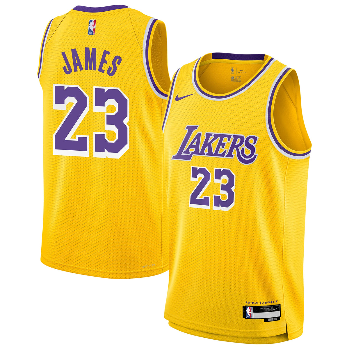 Los Angeles Lakers Jersey - Lebron James - Youth