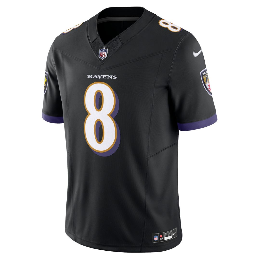 Lamar Jackson Baltimore Ravens Jersey - Black