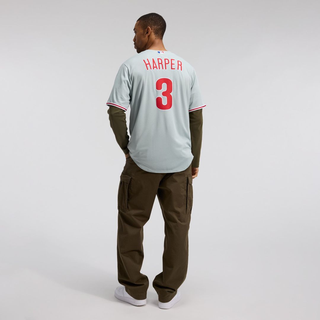 Bryce Harper Philadelphia Phillies Road Jersey - Gray
