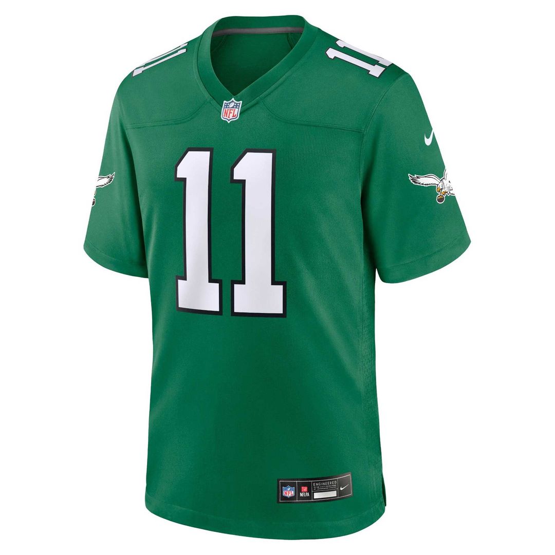 A.J. Brown Philadelphia Eagles Alternate Jersey - Kelly Green