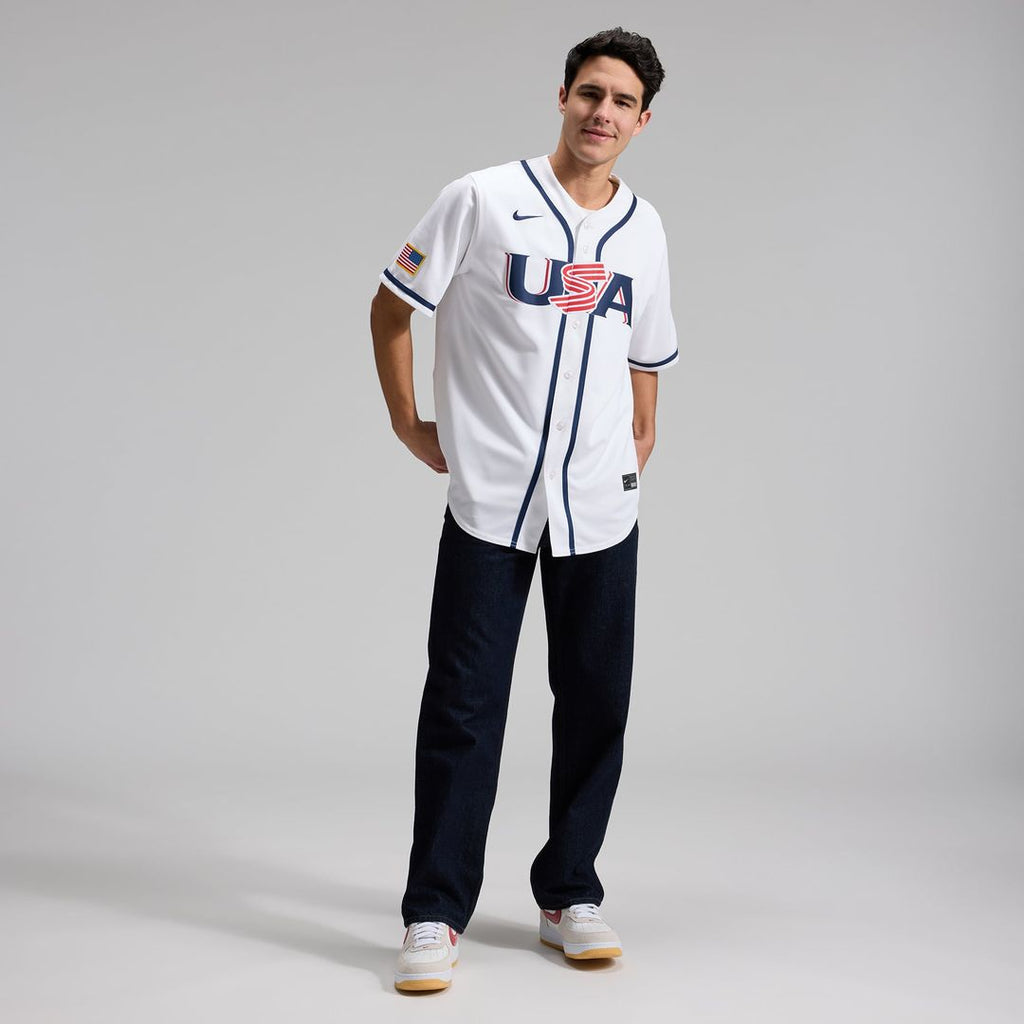Aaron Judge USA Baseball 2026 World Baseball Classic Home Jersey - White