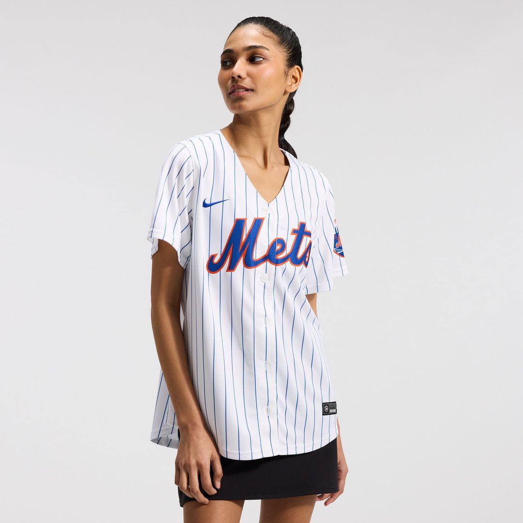 New York Mets Women's Home Jersey - White