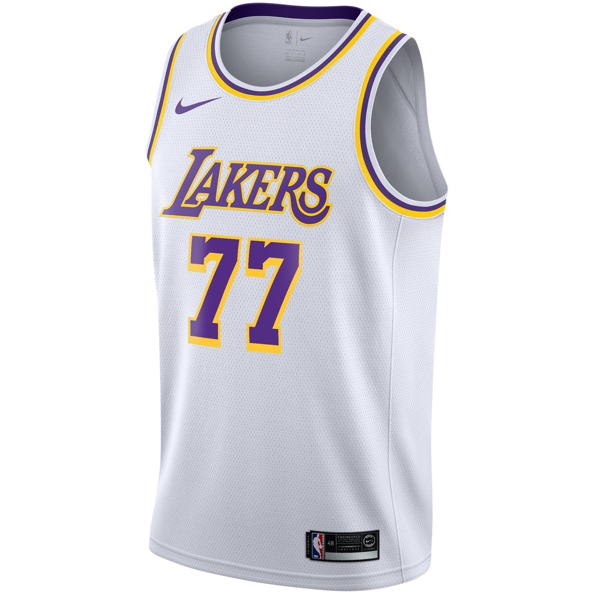 Los Angeles Lakers Jersey - White - Luka Dončić - Youth