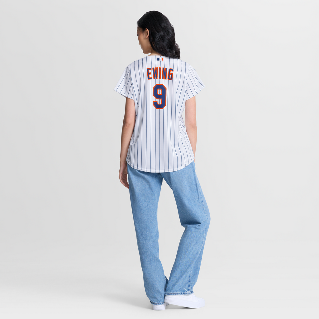 AJ Ewing New York Mets Women's Home Jersey - White