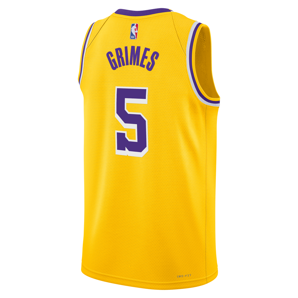 Los Angeles Lakers Jersey - Gold - Quentin Grimes - Unisex
