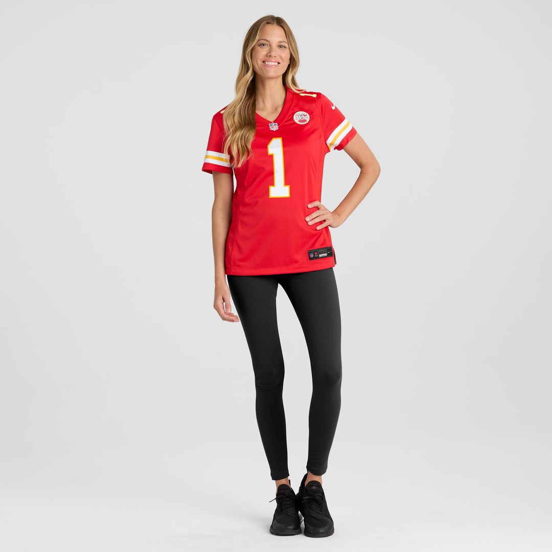 Xavier Worthy Kansas City Chiefs Women's Jersey - Red