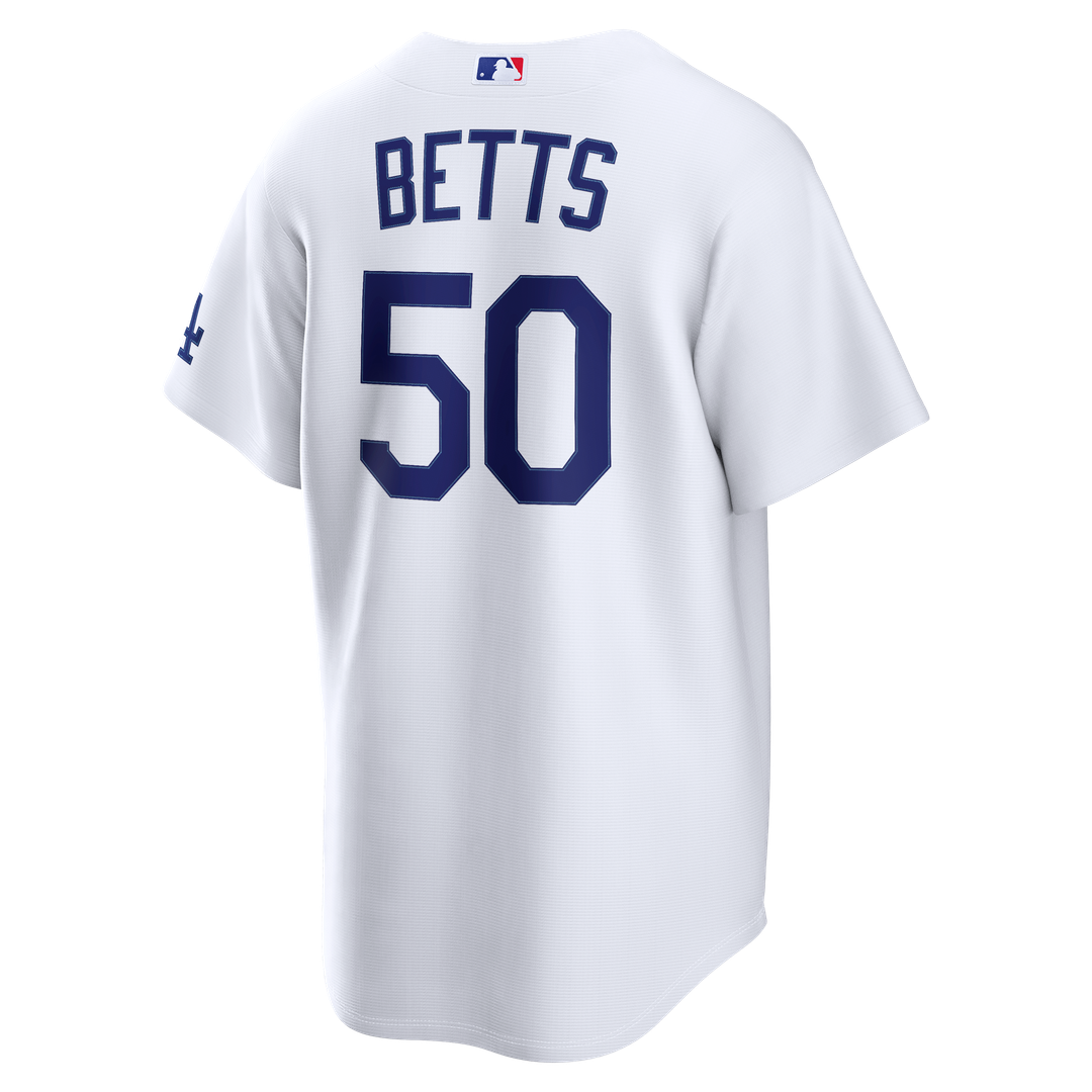 Mookie Betts Los Angeles Dodgers Jersey - Gray