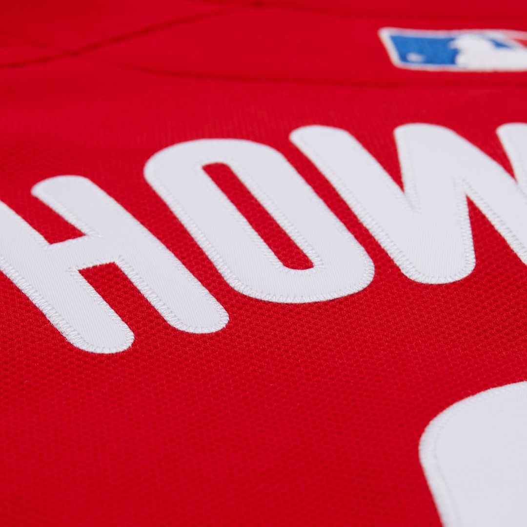 Ryan Howard Philadelphia Phillies Big & Tall Cooperstown Mesh Jersey - Red