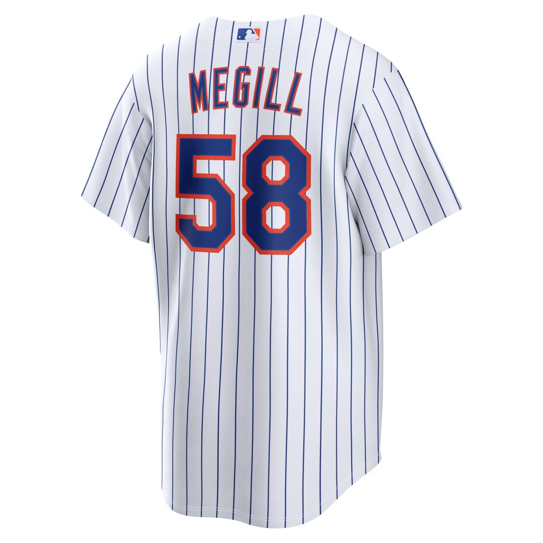 Tylor Megill New York Mets Home Jersey - White