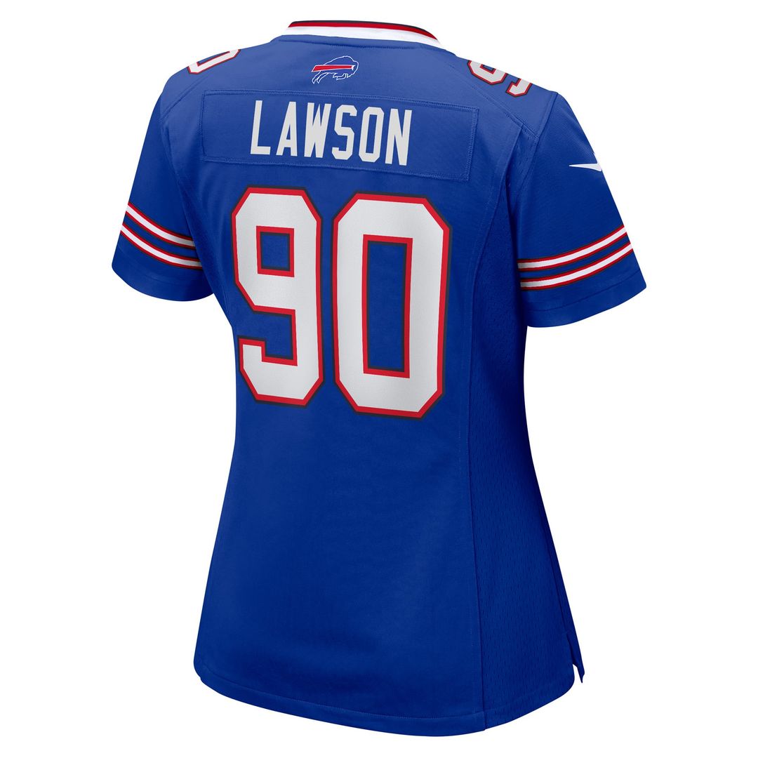 Shaq Lawson Buffalo Bills Women's Jersey - Royal