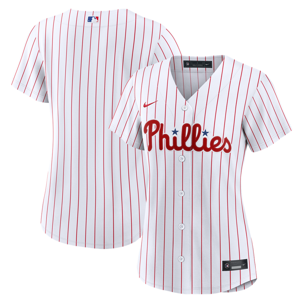 Philadelphia Phillies Women's Home Jersey - White
