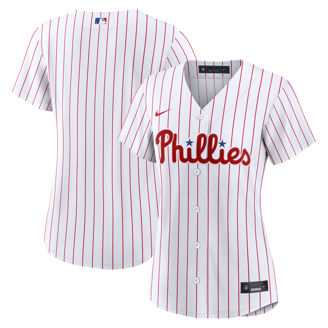 Philadelphia Phillies Women's Home Jersey - White