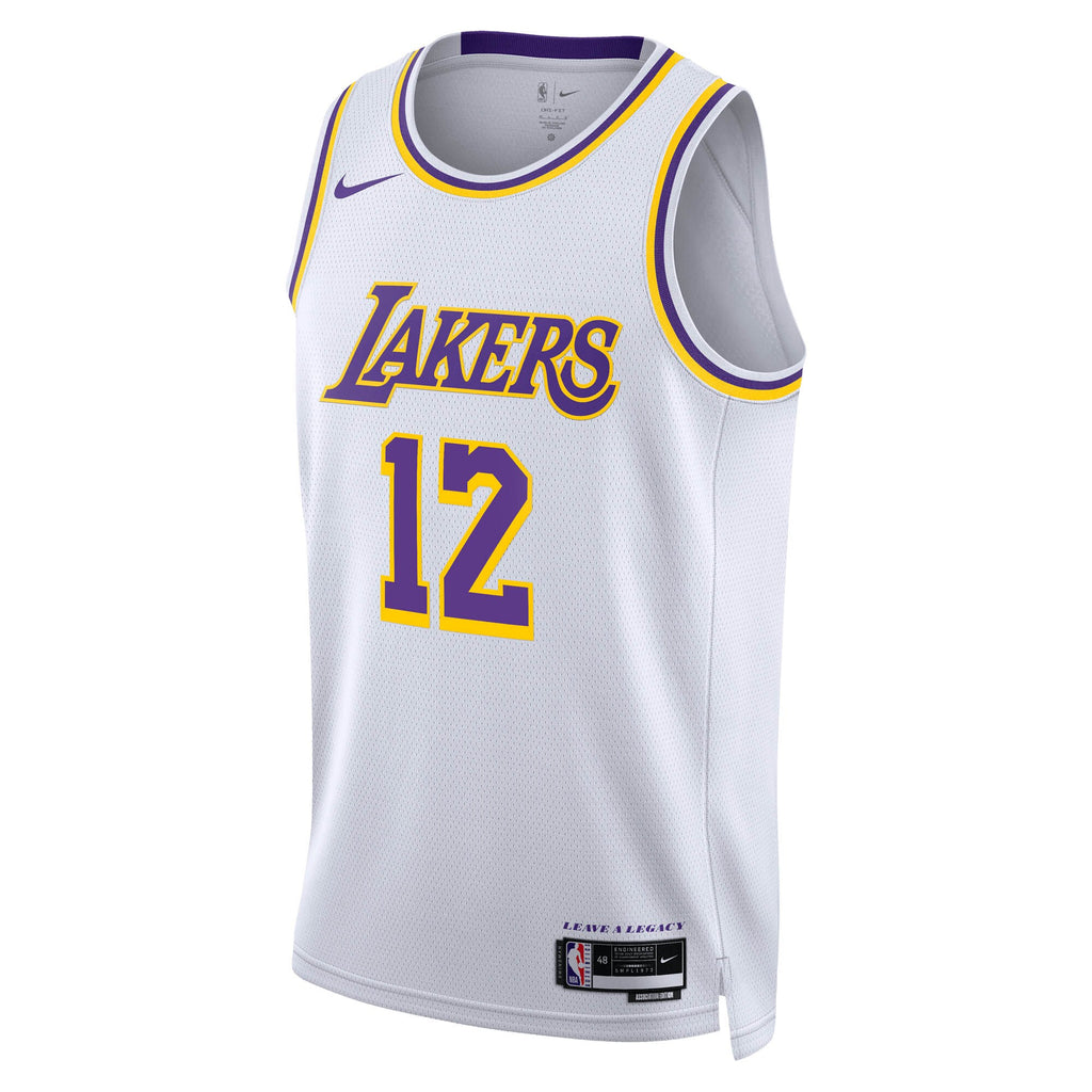 Los Angeles Lakers Jersey - White - Jake LaRavia - Unisex