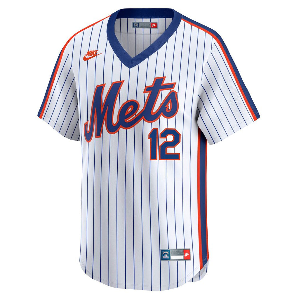 Francisco Lindor New York Mets Throwback Jersey - White