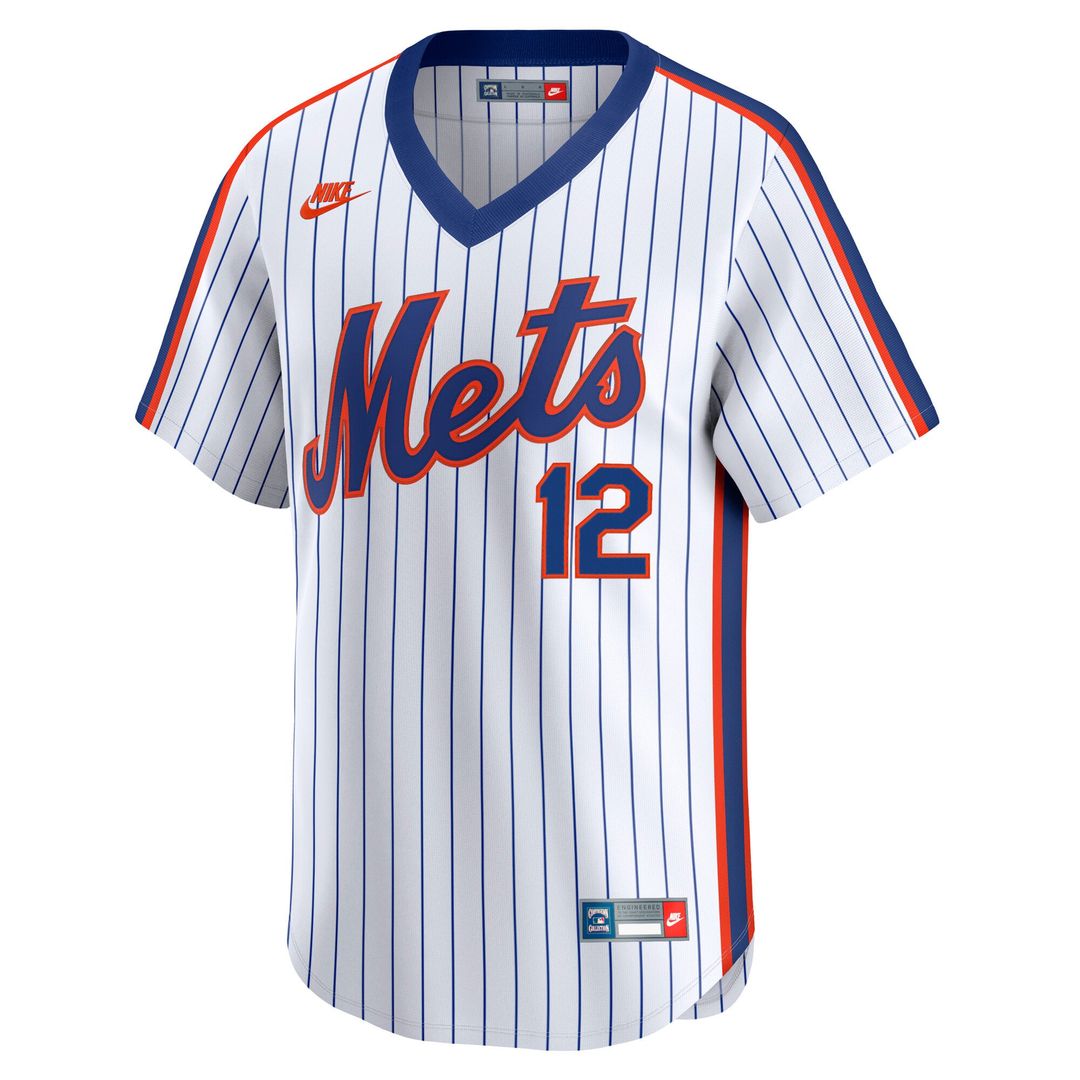 Francisco Lindor New York Mets Throwback Jersey - White