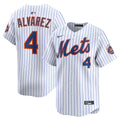 Francisco Alvarez New York Mets Home Jersey - White