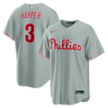 Bryce Harper Philadelphia Phillies Road Jersey - Gray
