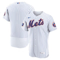 New York Mets Home Sponsor Patch Jersey - White