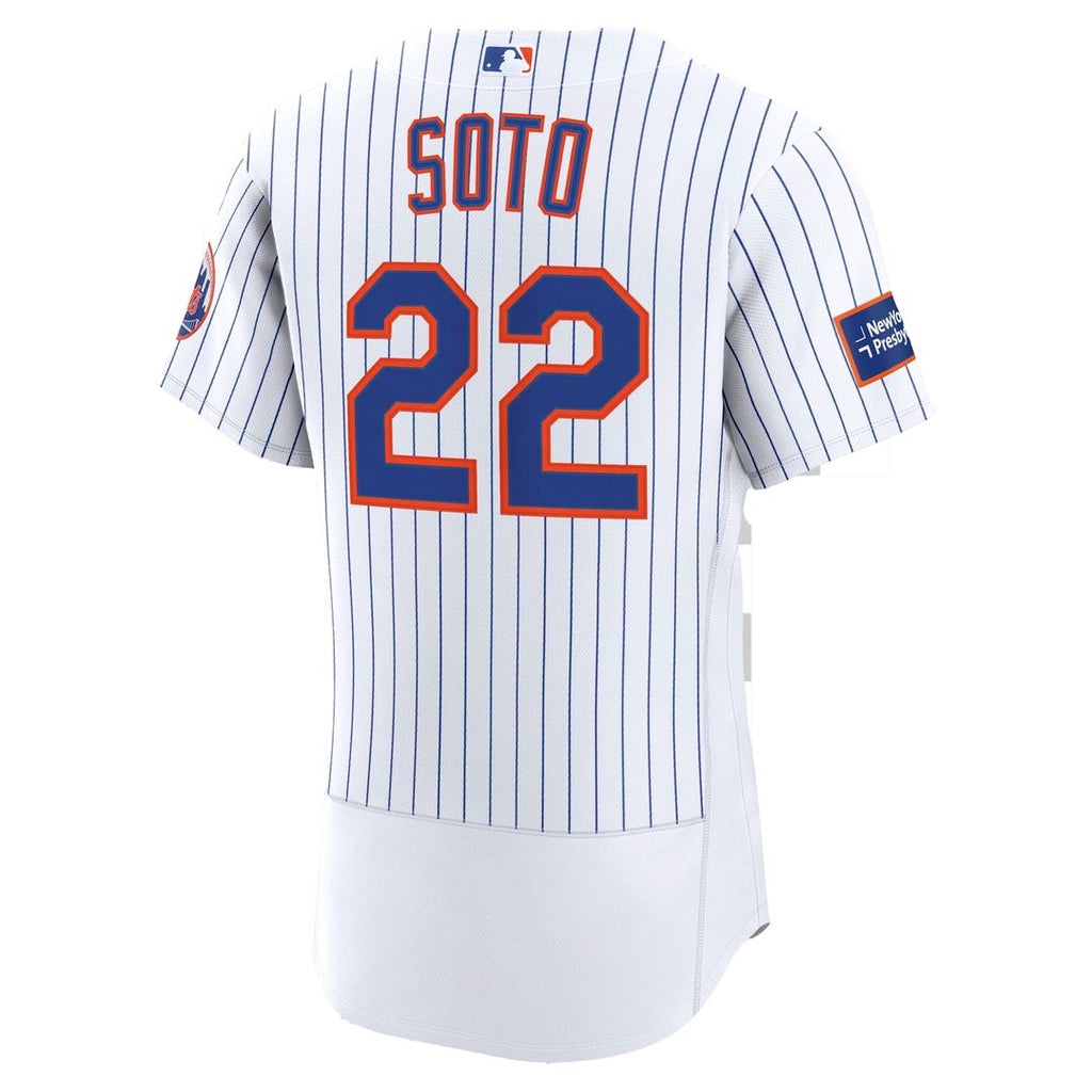 Juan Soto New York Mets Alternate Authentic Sponsor Patch Jersey - Black