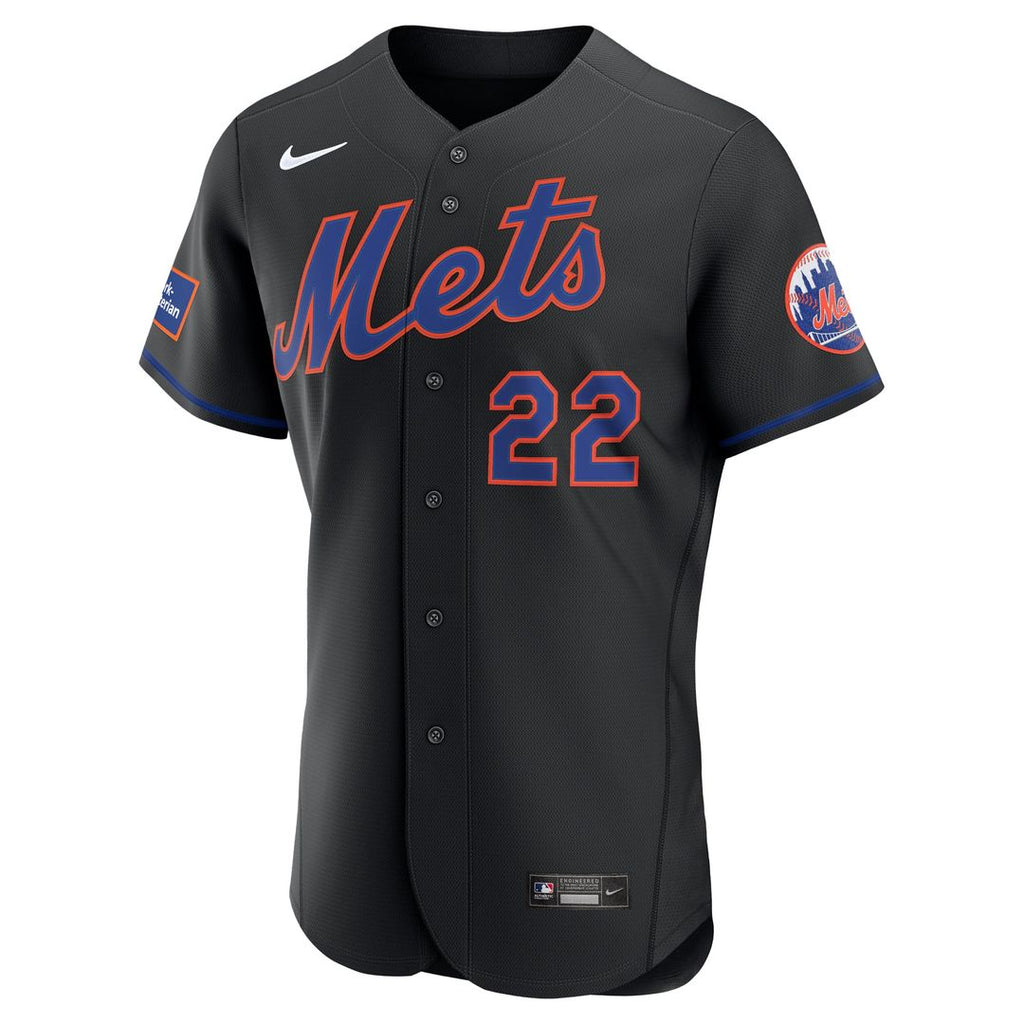 Juan Soto New York Mets Home Authentic Sponsor Patch Jersey - White