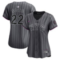 Juan Soto New York Mets Women's Jersey - Gray