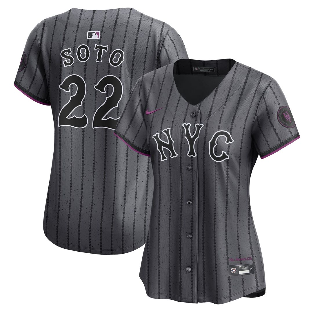 Juan Soto New York Mets Women's Jersey - Gray