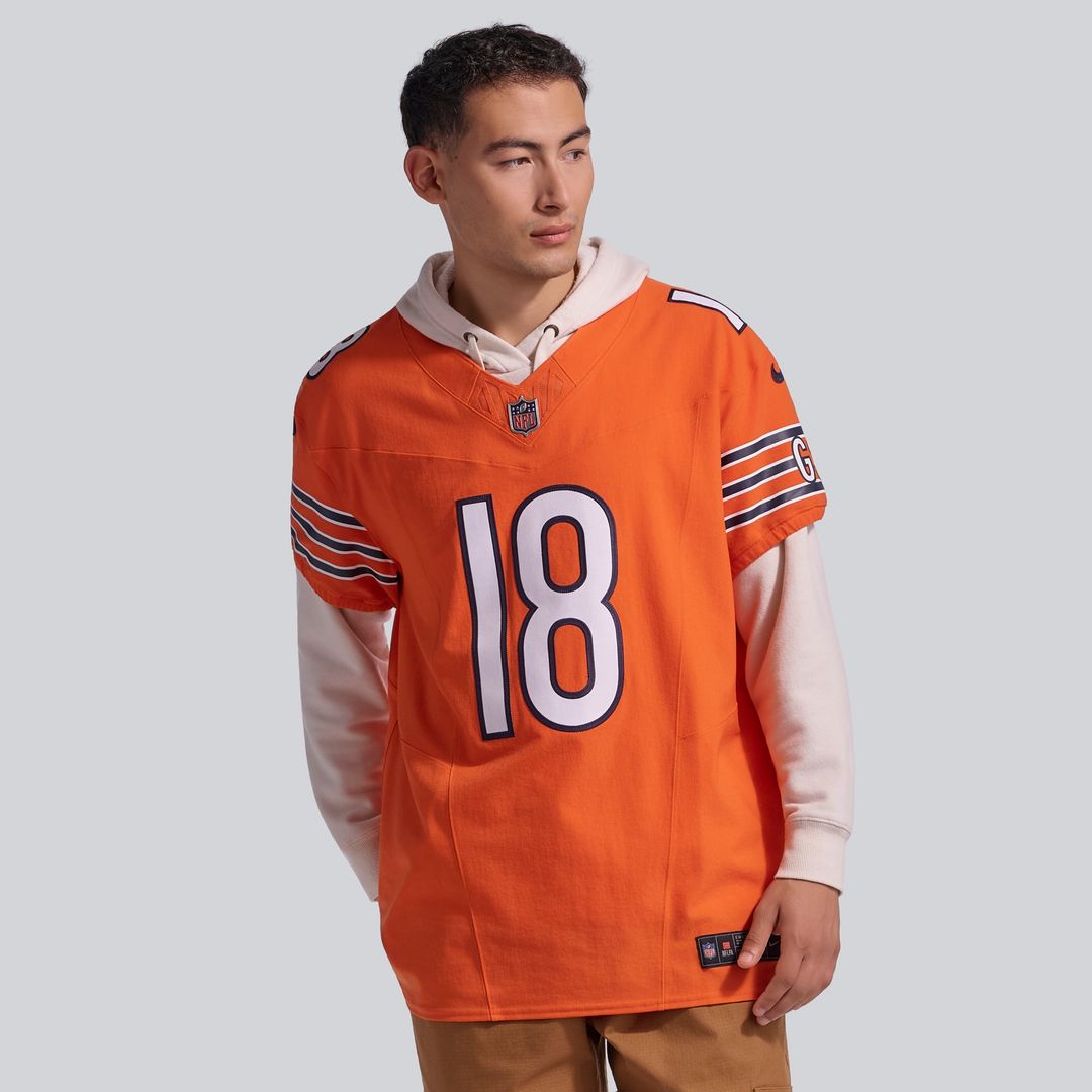 Caleb Williams Chicago Bears Alternate Elite Jersey - Orange