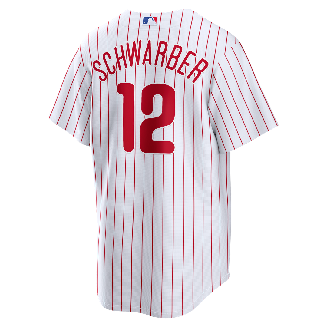 Kyle Schwarber Philadelphia Phillies Home Jersey - White