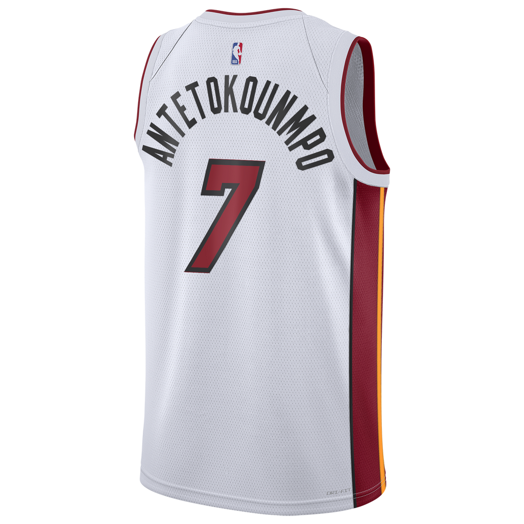 Miami Heat Jersey - White - Giannis Antetokounmpo - Youth