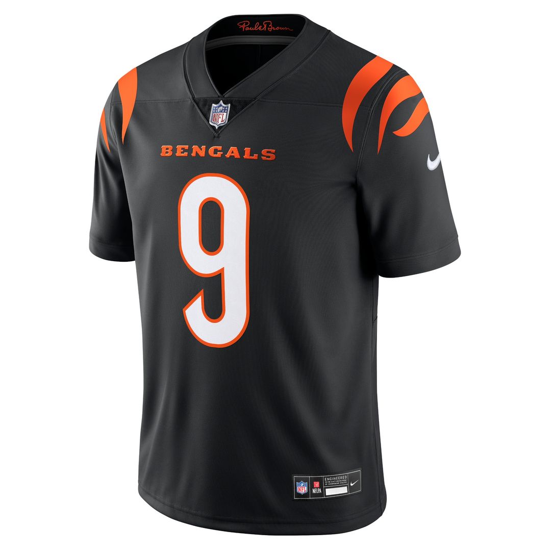 Joe Burrow Cincinnati Bengals Jersey - Black