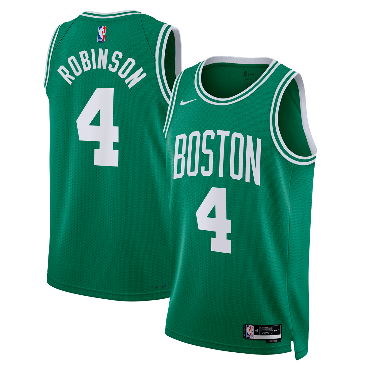 Boston Celtics Jersey - Kelly Green - Mitchell Robinson - Unisex